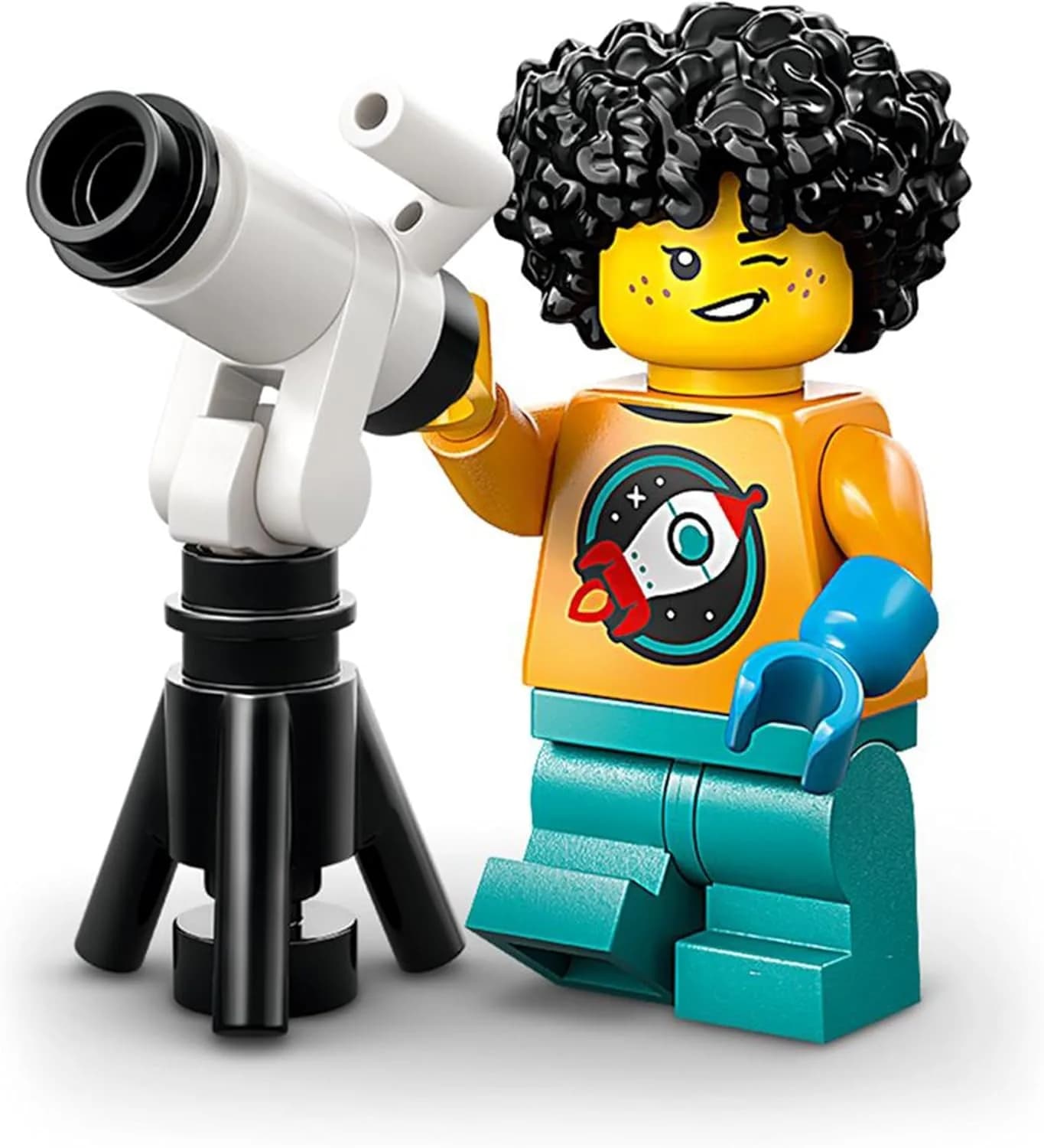 LEGO Minifigures Series 27 Child Astronomer Scientist - 71048 | Collectible Toy Figure for Kids 6+ — Blue