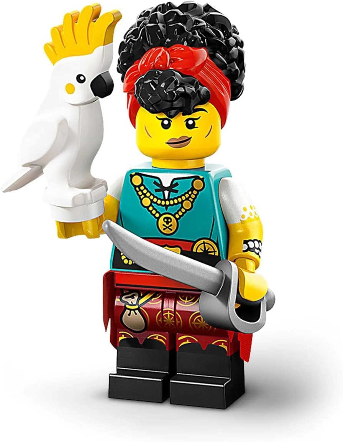 LEGO Minifigures Series 27: Pirate Quartermaster Minifigure - 71048 | Collectible Toy for Kids 6+ — Blue