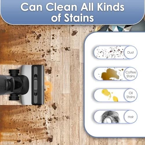 MIBUMIKI Version 2 Detachable Brush Rollers (2 Pack) for Tineco Floor One S7 Pro, S6, Stretch S6 - 6cm (2.3in) x 4cm (1.3in) x 3cm (1in) thumbnail 6