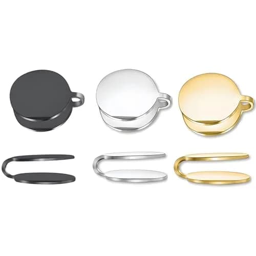 Dtexhif Gold Keloid Pressure Earrings | Small Clip-On Compression Earring for Swelling thumbnail 4