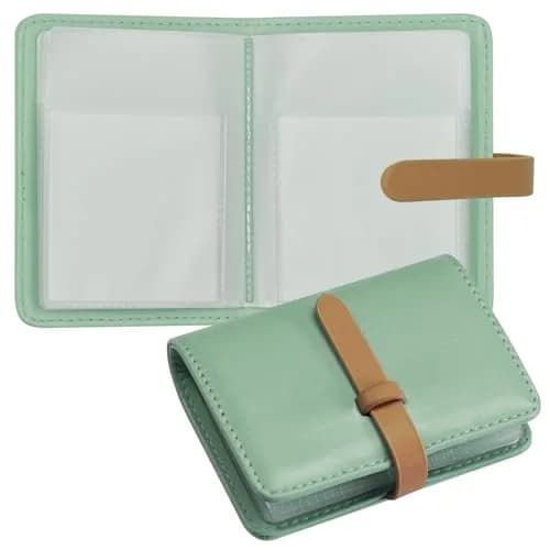 FORYEE 40-Slot PU Leather Card Holder Wallet | Slim Minimalist Design for Business & Travel thumbnail 1