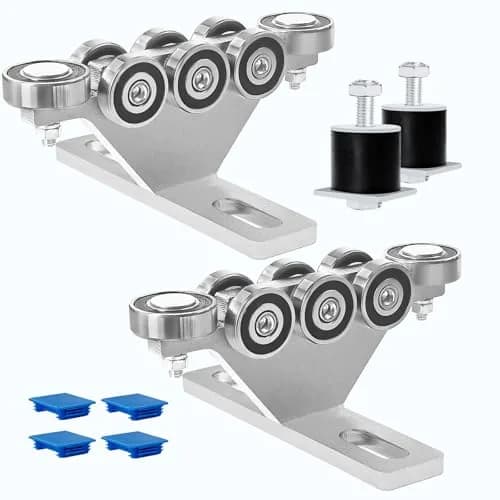 LookFox Material Handling Beam Trolley 6+2 Wheel Anti-Lock & Anti-Fall | Heavy Load Capacity thumbnail 1