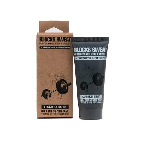 Gamer Grip Strength & Fitness Cream for Sweaty Hands 29.57ml (1 Fl Oz) | Chalk-Free Liquid Formula for Weightlifting, Climbing, Golf, Gymnastics & Pole thumbnail 1