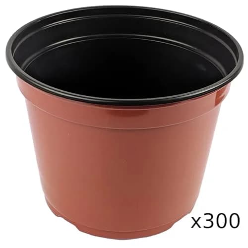 Grower Select® Coex 8-inch Mum Pan with 3.54qt Capacity Terra Cotta | Cost-Effective Greenhouse Pot thumbnail 2
