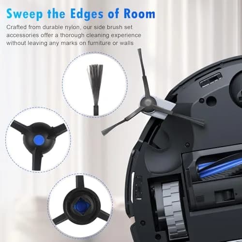DrFlito 20 Pack Accessories Kit for ECOVACS DEEBOT X8 Pro Omni Robot Vacuum | 20 Pieces thumbnail 5