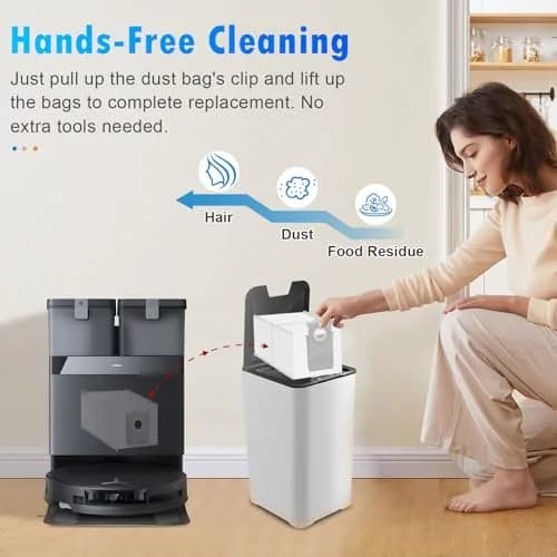 DrFlito 20 Pack Accessories Kit for ECOVACS DEEBOT X8 Pro Omni Robot Vacuum | 20 Pieces thumbnail 7