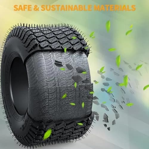 YINTATECH 18x8.5-8 Lawn Mower Tires Set of 2 | 4-Ply Tubeless Turf Tires for Lawn & Garden Vehicles thumbnail 6
