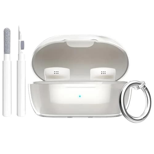 Aircawin for Bose New QuietComfort Earbuds Case Clear 2024 | Lightweight & Durable TPU Cover thumbnail 1