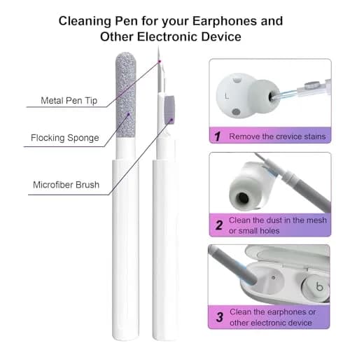 Aircawin for Bose New QuietComfort Earbuds Case Clear 2024 | Lightweight & Durable TPU Cover thumbnail 7