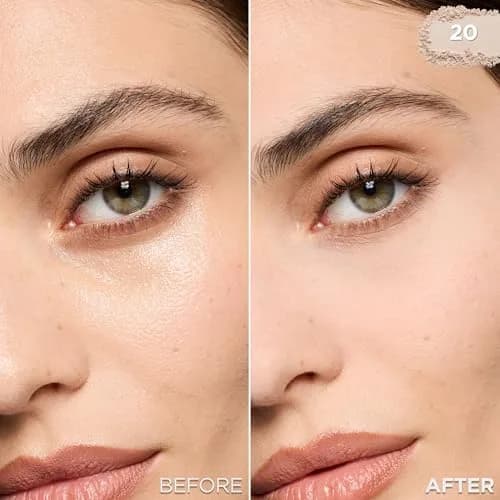 L'Oreal Paris Infallible Blur-fection Setting Powder, 20 Light Translucent | Up to 24H Blur & Brighten, Lock Makeup thumbnail 3