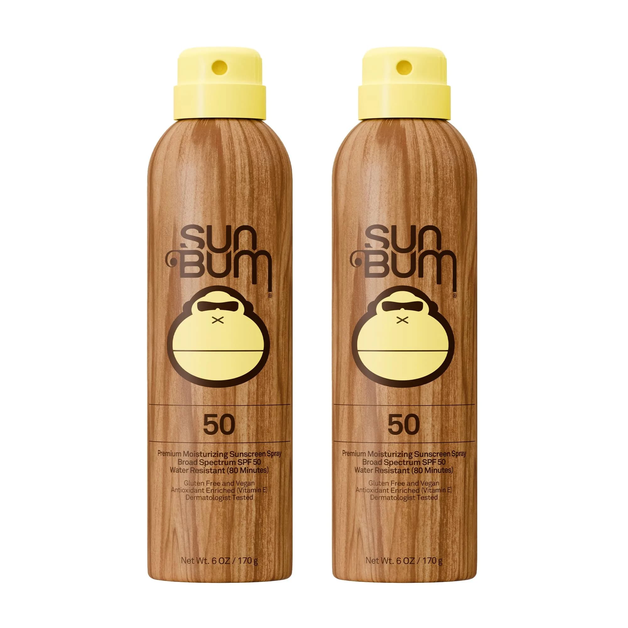 Sun Bum Original SPF 50 Broad Spectrum Sunscreen Spray 312ml (10.2 Fl Oz) | Water Resistant 80 Min