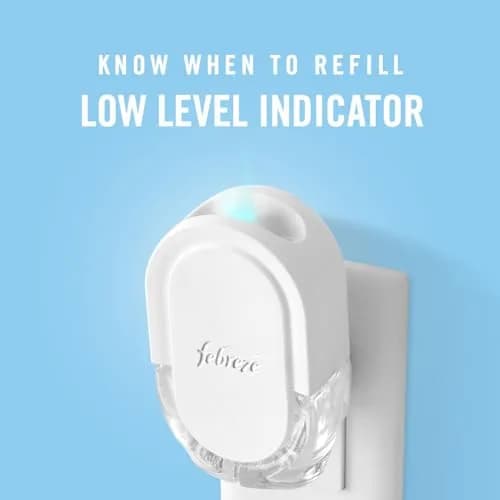 Febreze Fade Defy Plug Air Freshener Refills Downy Calm Scent 3 Count | Lasts 50 Days on Low thumbnail 5