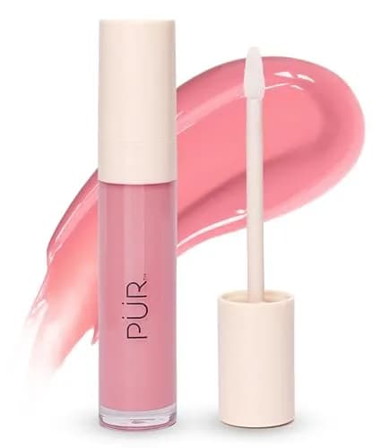 PÜR Glossy Lip Tint & Plumping Lip Oil 1 Fl Oz | Buildable High-Shine, Nourishing thumbnail 1