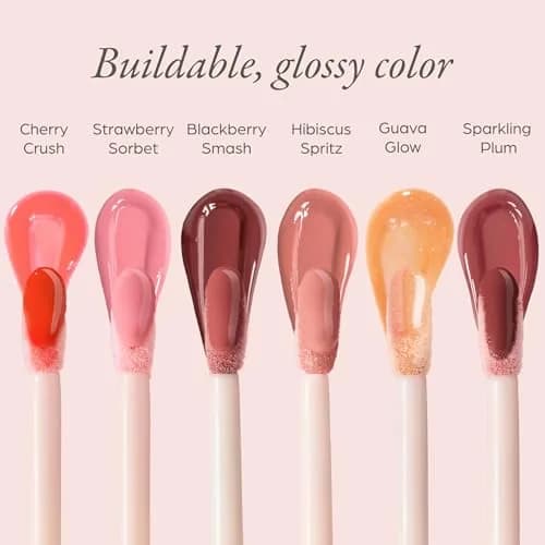 PÜR Glossy Lip Tint & Plumping Lip Oil 1 Fl Oz | Buildable High-Shine, Nourishing thumbnail 3