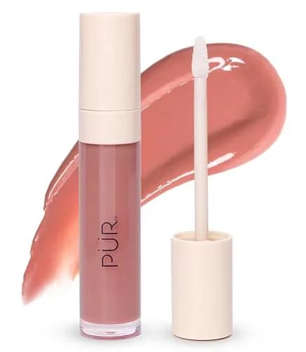 PÜR Glossy Lip Tint & Plumping Lip Oil 1 Fl Oz | Buildable High-Shine Color with Nourishing Skincare thumbnail 1