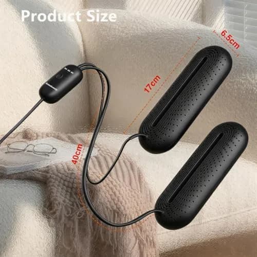 Scienbeauty Electric Shoe Dryer | Portable Boot & Footwear Warmer with 3/6/9h Timer thumbnail 4