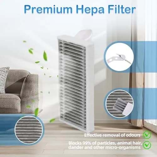 Estelife 19 Pack Replacement Parts for Ecovacs Deebot X8 Pro Omni & Yeedi S14 Plus | Vacuum Cleaner Accessories Kit thumbnail 4