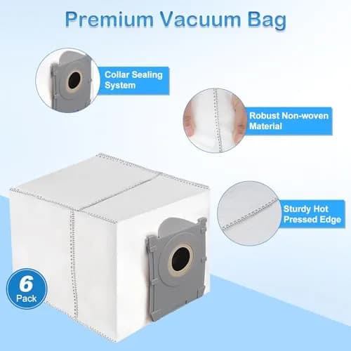Estelife 19 Pack Replacement Parts for Ecovacs Deebot X8 Pro Omni & Yeedi S14 Plus | Vacuum Cleaner Accessories Kit thumbnail 6
