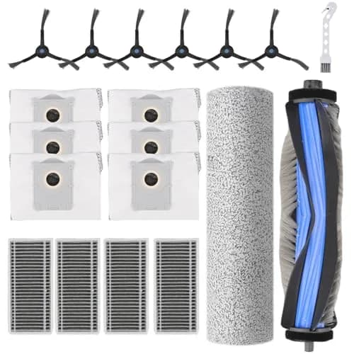 Estelife 19 Pack Replacement Parts for Ecovacs Deebot X8 Pro Omni & Yeedi S14 Plus | Vacuum Cleaner Accessories Kit thumbnail 1