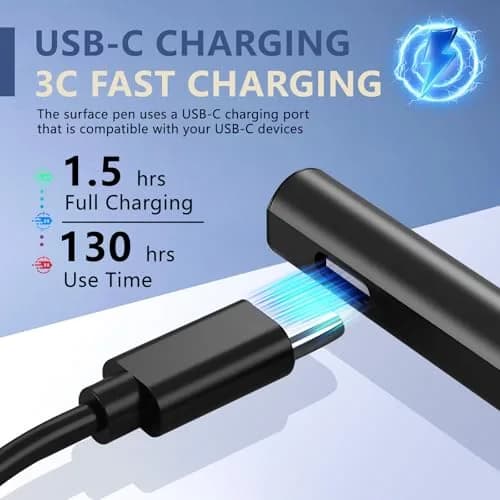 EVACH Rechargeable MPP 2.0 Tilt Pen for HP 2-in-1 Touchscreen Laptops | Smooth, Precise, Seamless Response thumbnail 3