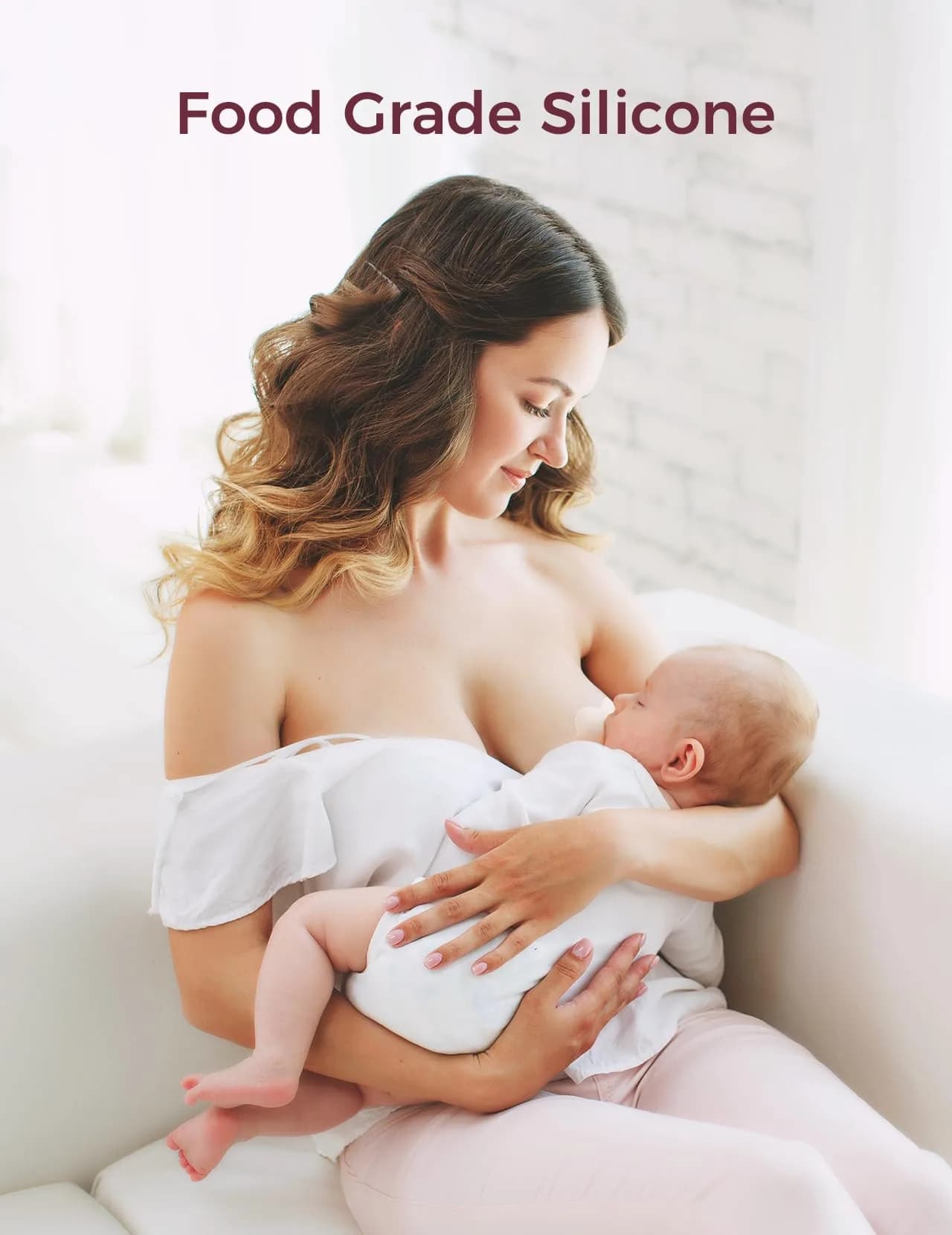 Momcozy 24mm Nipple Shields for Breastfeeding Newborns | Soft, Flexible Food-Grade Silicone | USA Import - view 3
