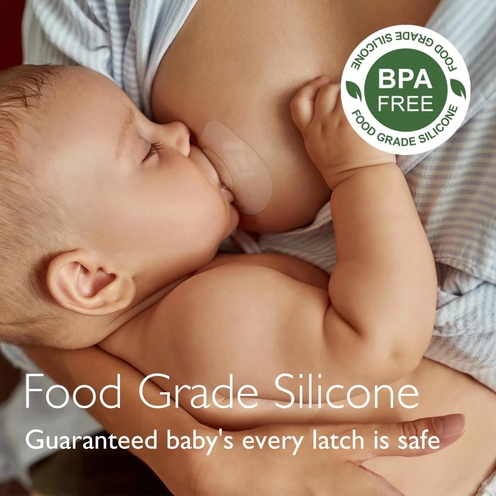 Momcozy Ultra-Thin Nipple Shields (17mm) | Food-Grade Silicone for Breastfeeding Latch Support & Comfort - view 5