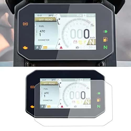 WORLDMOTOP Screen Protector for Honda CB750 Hornet 2023-2024, X-ADV 2021-2024, Forza 750 2021-2024, XL750 Transalp 2023-2024, CB1000R 2021-2024 | Crystal Clear TPU Film thumbnail 1