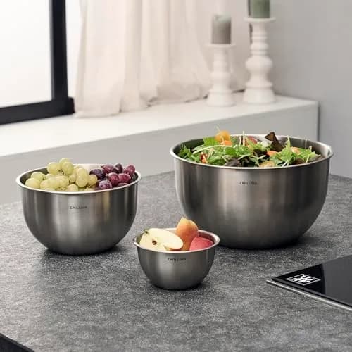 ZWILLING Fresh & Save Stainless Steel Vacuum Bowl Medium 1.85L (62.5 fl oz) | Airtight Food Storage for Indian Kitchens thumbnail 6
