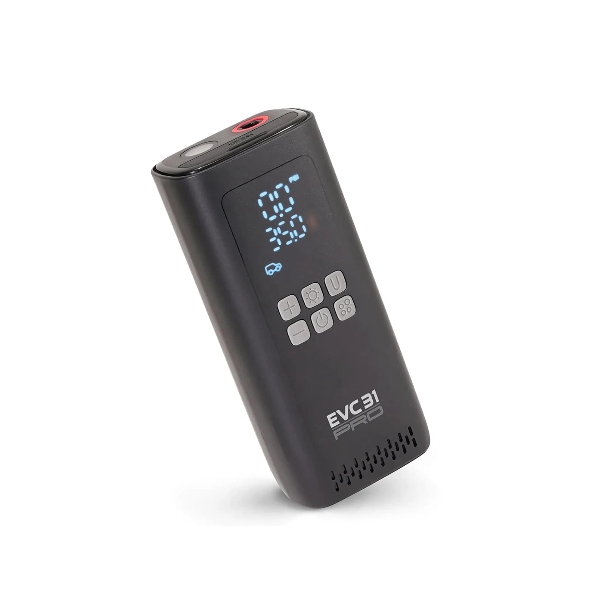 VIAIR EVC25 Rechargeable Tire Inflator 150 PSI | Cordless Air Compressor for Cars, Bikes, Balls — Black / Gray