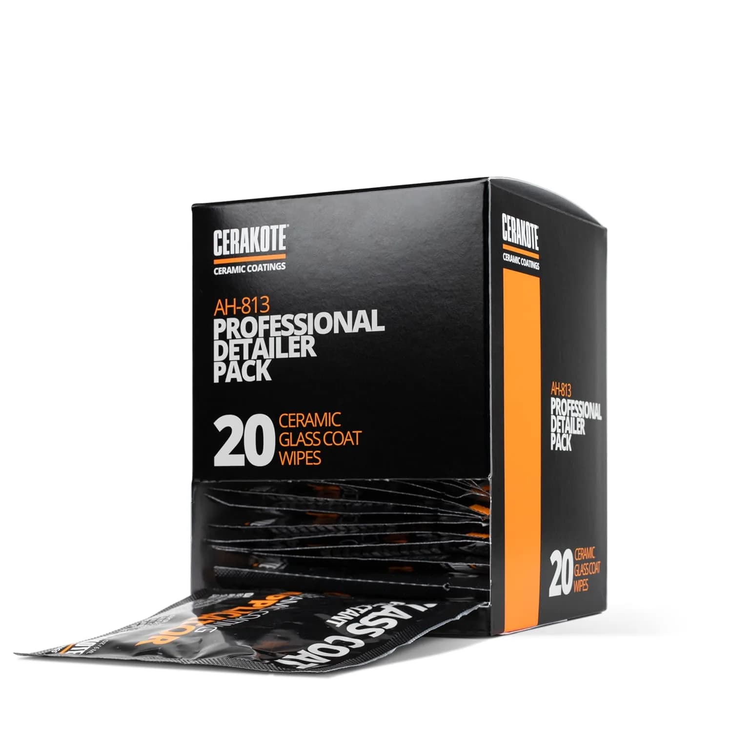 CERAKOTE Ceramic Glass Coat Pro Pack 20 Wipes | Hydrophobic Windshield Treatment for Enhanced Visibility - view 2