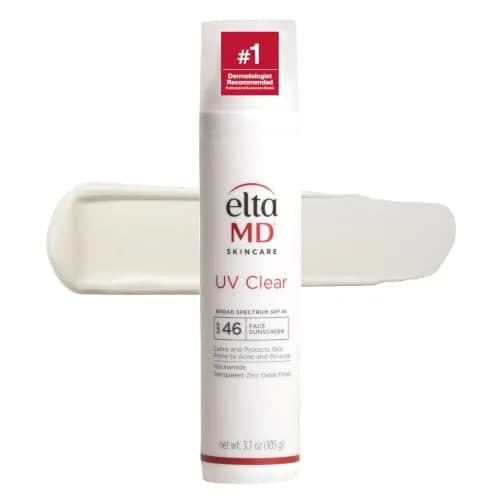 EltaMD UV Clear Untinted Face Sunscreen SPF 46 110ml (3.7 Fl Oz) | Dermatologist Recommended for Sensitive Skin thumbnail 1