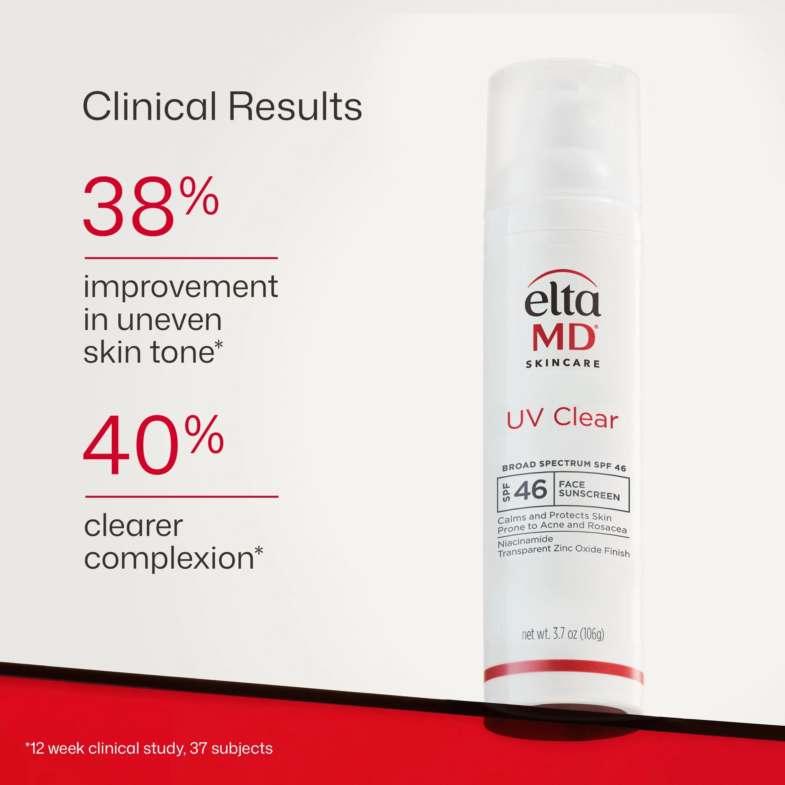 EltaMD UV Clear Face Sunscreen SPF 46, Oil Free, for Acne-Prone Sensitive Skin, 105g (3.7 oz) - view 8