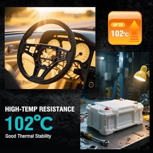 SUNLU PC-ABS 3D Printing Filament 1.75mm 1KG White | High-Strength, Heat-Resistant, Paint & Plate Ready thumbnail 7