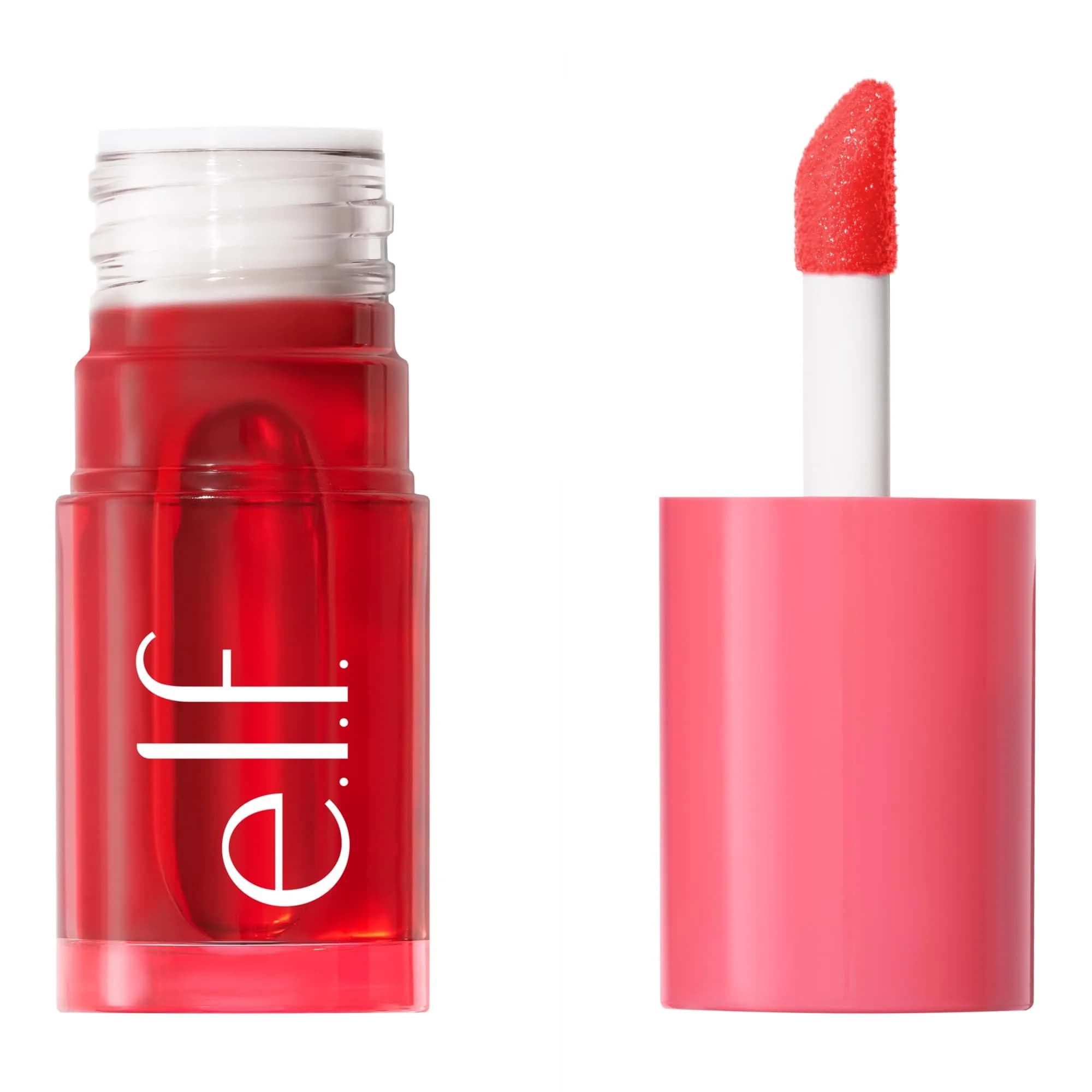 e.l.f. Sheer For It Blush Tint, Pink Positive | Hydrating, Long-Lasting Lip & Cheek Color