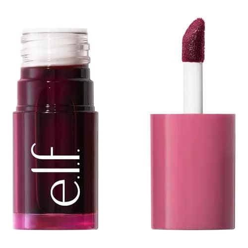 e.l.f. Sheer For It Blush Tint Plums Up 6.5ml (0.22 Fl Oz) | Hydrating Lip & Cheek Tint with Hyaluronic Acid thumbnail 1