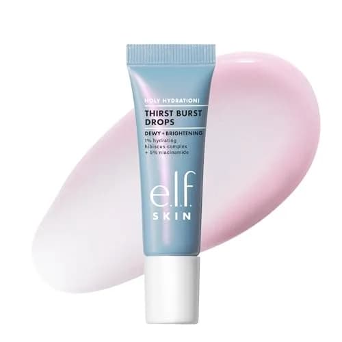 e.l.f. SKIN Holy Hydration! Thirst Burst Drops Mini, Face Serum 0.33 Fl Oz | Hydrating & Brightening, Vegan & Cruelty-Free thumbnail 1