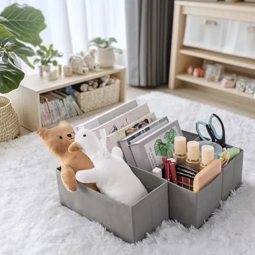 Criusia Drawer Organizer Clothes, 14 Pack | Foldable Closet Dividers for Baby Clothes & Underwear thumbnail 9
