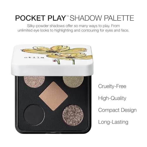 stila Pocket Play Eyeshadow Palette, 5 Silky Shades | Versatile & Portable for Endless Looks thumbnail 2