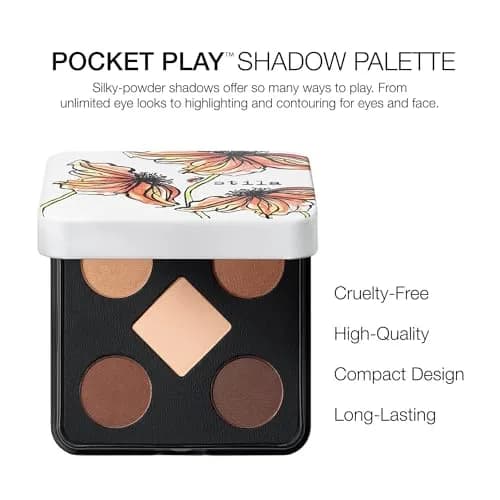 stila Pocket Play Eyeshadow Palette, 5 Silky Shades (Desert Blooms) | Versatile, Portable & Silky thumbnail 2