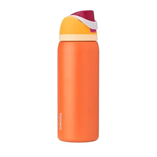 Owala FreeSip Insulated Stainless Steel Water Bottle 40 oz (1183 ml) Citrus Crush | Keeps Cold 24 Hrs thumbnail 1