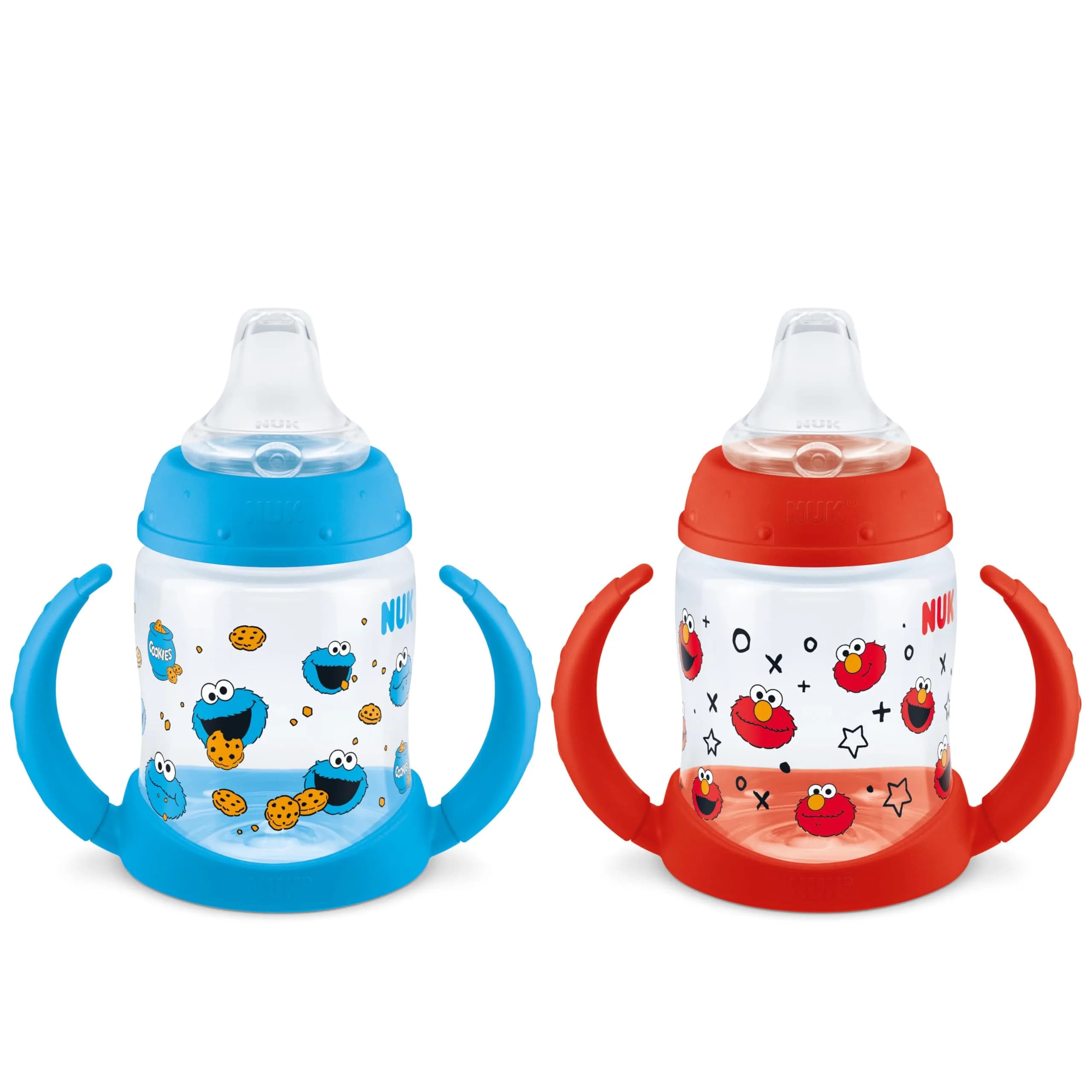 NUK Learner Cup 5oz (148ml) 2-Pack | Spill-Proof Soft Spout Transition Sippy Cup with Easy-Grip Handles - main product image