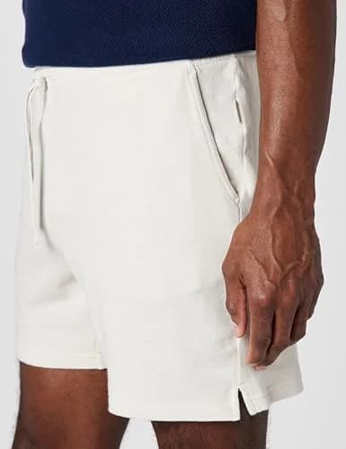 Onia Shorts Slub Terry Short 6 Beige | Relaxed Fit, 6" Seam, 100% Cotton thumbnail 4