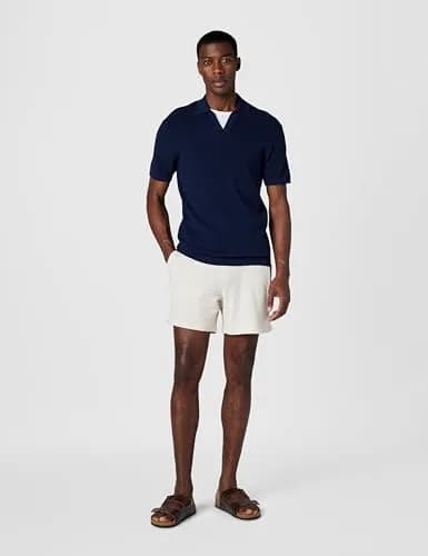 Onia Shorts Slub Terry Short 6 Beige | Relaxed Fit, 6" Seam, 100% Cotton thumbnail 6
