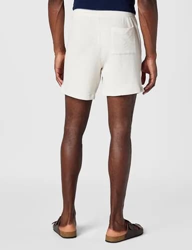 Onia Shorts Slub Terry Short 6 Beige | Relaxed Fit, 6" Seam, 100% Cotton thumbnail 3