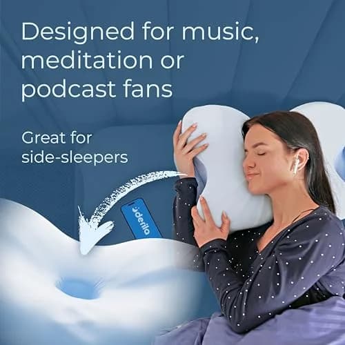 Derila Ergo Cervical Neck Pillow for Sleeping | 54cm x 36cm x 1cm (21.25 x 14.17 x 4.72 inches) thumbnail 9