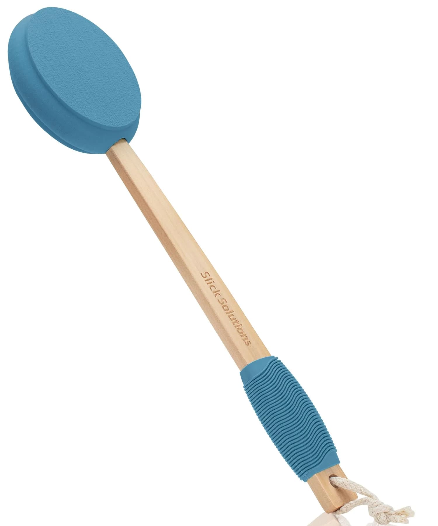 Slick Solutions 17 inch Deep Blue Lotion Applicator - 1 Pack for Easy Back & Body Reach - main product image