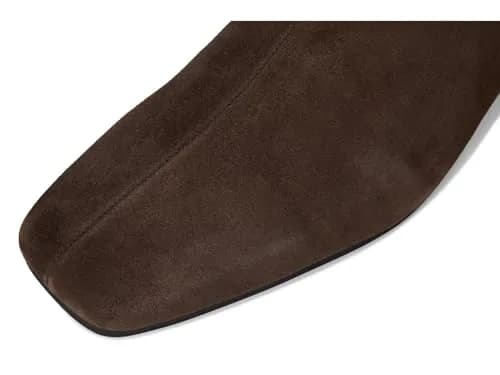 Vagabond Mona Suede Bootie 7 US | Modern Square Toe, Zipper Closure, 1in Block Heel thumbnail 2