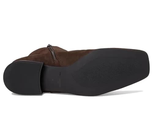 Vagabond Mona Suede Bootie 7 US | Modern Square Toe, Zipper Closure, 1in Block Heel thumbnail 3