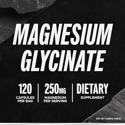 LIFEAID FITAID Essentials Magnesium Glycinate Recovery, 120 Capsules | Supports Muscle & Bone Health thumbnail 2
