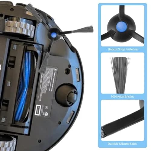 EOVWAEO 21-Piece Robot Vacuum Accessory Kit for ECOVACS DEEBOT X8 PRO OMNI / X8 OMNI | Includes Main Brush, Side Brushes, Mops, Filters, and Dust Bags thumbnail 7